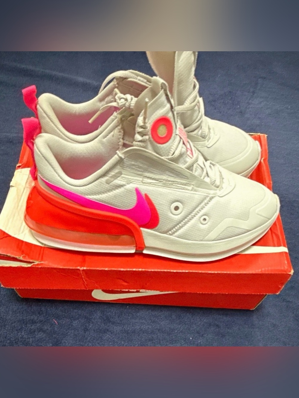 Nike Air Max Up Crimson Pink Blast Sneakers Women's Size 7.5